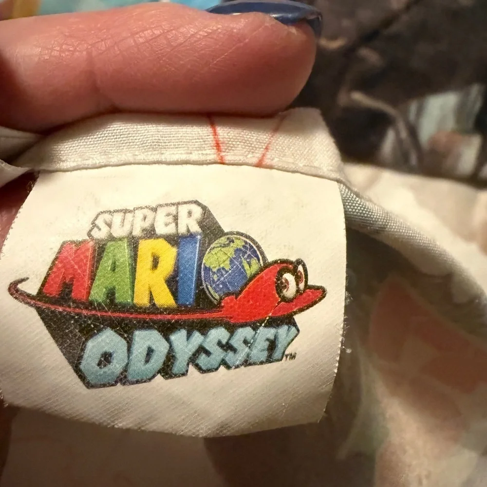 Nintendo Super Mario Odyssey Themed Twin Bedding, Sheets, Comforter, Dinosaur